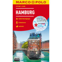 Cartographia Hamburg várostérkép 1:12 000 - Marco Polo 9783829741637