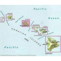 Cartographia Hawaii - Honolulu, Oahu térkép 9783865745354