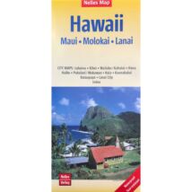 Cartographia Hawaii - Maui, Molokai, Lanai térkép 9783865745477
