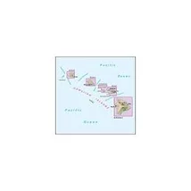 Cartographia Hawaii-szigetek térkép 9783865746948