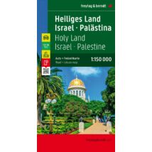 Cartographia Izrael, Palesztina, Szentföld térkép (Freytag) 9783707907766