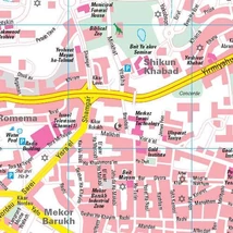 Cartographia Jeruzsálem várostérkép (Freytag) 9783707907896