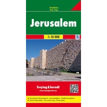 Cartographia Jeruzsálem várostérkép (Freytag) 9783707907896