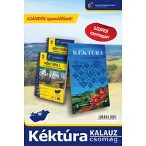 Cartographia Kéktúra KALAUZ (kis) csomag AJÁNDÉK Igazolófüzettel 