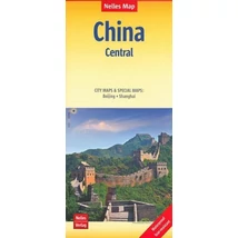 Cartographia Keletközép-Kína térkép 9783865740953