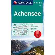 Cartographia K 027 Achensee turistatérkép - Kompass -9783990448588