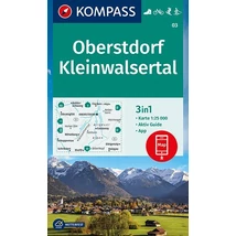 Cartographia K 03 Oberstdorf - Kleinwalsertal turistatérkép 9783991210320