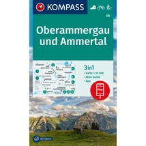 Cartographia K 05 Oberammergau turistatérkép-9783991214519