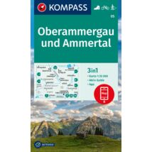 Cartographia K 05 Oberammergau turistatérkép-9783991214519