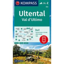 Cartographia K 052 Val d'Ultimo/Ultental turistatérkép 9783990447451