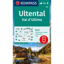 Cartographia-K 052 Val d'Ultimo/Ultental turistatérkép - 9783991217541