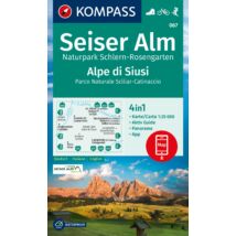 Cartographia K 067 Seiser Alm/Alpe di Siusi turistatérkép 9783991218722