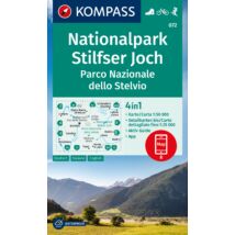 Cartographia K 072 Stelvio Nemzeti Park turistatérkép 9783991218760