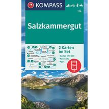 Cartographia K 229 Salzkammergut turistatérkép-9783991214236