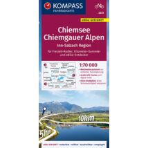 Cartographia K 3335 Chiemsee, Chiemgaueri Alpok kerékpáros térkép - 9783990449516