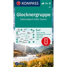 Cartographia K 39 Glocknergruppe turistatérkép - Kompass - 9783991212621