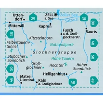 Cartographia K 39 Glocknergruppe turistatérkép - Kompass - 9783991212621