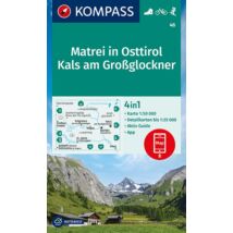 Cartographia K 46 Matrei (Kelet-Tirol-ban), Kals am Grossglockner turistatérkép 9783991212515