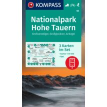 Cartographia-K 50 Hohe Tauern Nemzeti Park turistatérkép-9783991214700