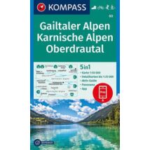 Cartographia K 60 Gailtaler Alpen, Karnische Alpen, Oberdrautal turistatérkép-9783990448571