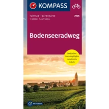 Cartographia K 7005 Bodeni-tó kerékpáros térkép-9783991216179
