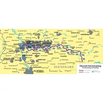 Cartographia K 7013 Ruhr-völgyi kerékpárút kerékpáros turistatérkép - 9783990449578