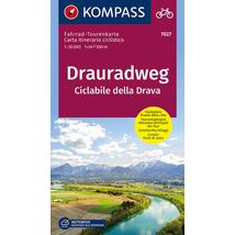 Cartographia K 7027 Dráva kerékpárút kerékpáros turistatérkép - 9783991210108