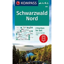 Cartographia K 888 A Fekete-erdő turistatérkép 9783991212690