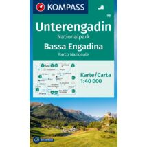 Cartographia - K 98 Unterengadin Nemzeti Park turistatérkép - 9783991218098
