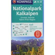 Cartographia K 70 Kalkalpen Nemzeti Park, Ennstal, Steyrtal, Pyhrn-Priel Régió turistatérkép 9783990444528
