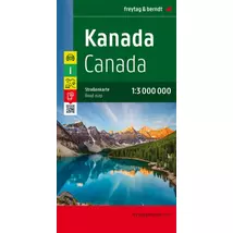Cartographia Kanada térkép  -  Freytag 9783707915525