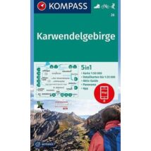 Cartographia K 26 Karwendelgebirge turistatkp. 9783990445655