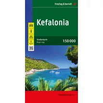 Cartographia Kefalonia, Ithaka térkép - Freytag - 9783707921021