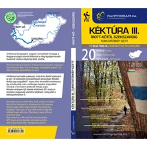 Cartographia Kéktúra III. turistatérkép szett (Dél-Dunántúl) – Írott-kő - Szekszárd-9789633539354