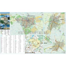 Cartographia Kisújszállás - Kenderes - Kunhegyes várostérkép - Stiefel 9789639939479