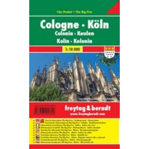 Cartographia Köln City Pocket várostérkép (Freytag) 9783707909890