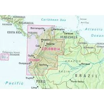 Cartographia Kolumbia, Ecuador térkép 9783865745347