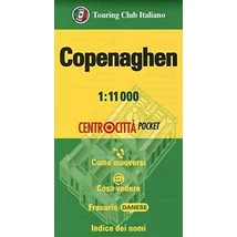 Cartographia Koppenhága mini várostérkép - TCI - 9788836573387