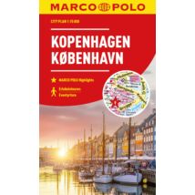 Cartographia-Koppenhága várostérkép- Marco Polo-97835750164927