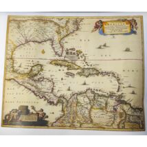 Cartographia Antik Közép-Amerika  31 x 27 - fóliázott karton 5999552542265