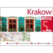 Cartographia Krakkó PopOut  várostérkép 9781910218839