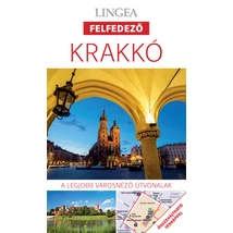 Cartographia Krakkó felfedező útikönyv + tkp 9789635050130