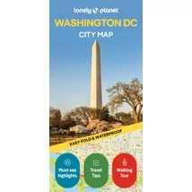 Cartographia Washington DC laminált térkép 9781787016859