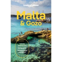 Cartographia Málta és Gozo útikönyv Lonely Planet (angol) 9781837583287