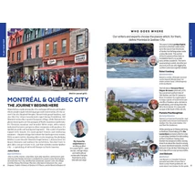 Cartographia Montreál és Québec útikönyv Lonely Planet (angol) 9781837584185