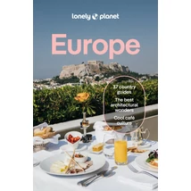Cartographia Európa útikönyv Lonely Planet (angol) 9781838693879