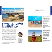 Cartographia Észtország, Lettország és Litvánia útikönyv Lonely Planet (angol) 9781838697372