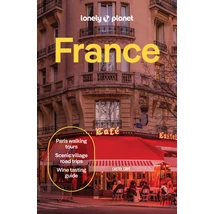 Cartographia Franciaország útikönyv Lonely Planet (angol)-9781838697808