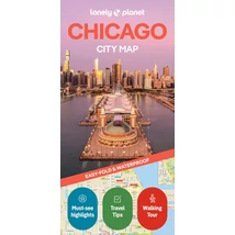 Cartographia Chicago laminált térkép 9781787016750