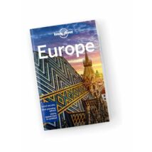 Cartographia Európa útikönyv Lonely Planet (angol) 9781788683906